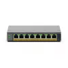 NETGEAR GS108EPP hallitsematon Gigabit Ethernet (10/100/1000) Power over Ethernet (PoE) pöytä-/seinäasennus harmaa