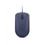 Langallinen optinen USB-C-hiiri Lenovo GY51D20878, molempikätinen, 2400 DPI, 4 painiketta, sininen