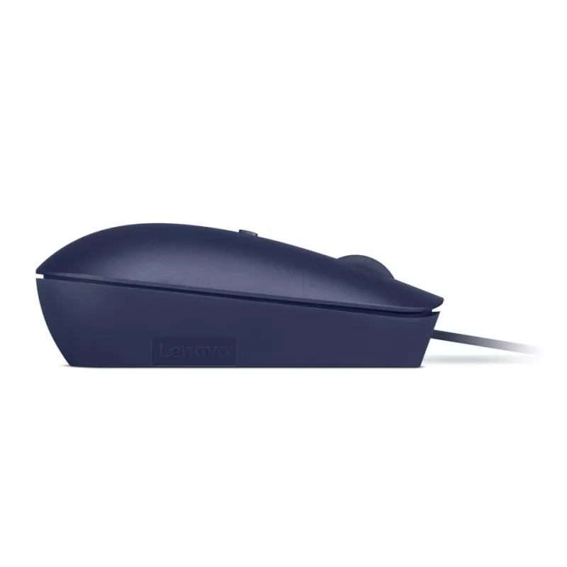 Langallinen optinen USB-C-hiiri Lenovo GY51D20878, molempikätinen, 2400 DPI, 4 painiketta, sininen