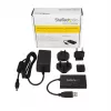 StarTech.com HB30A3A1CSFS 4-porttinen USB 3.0 -pöytäkeskitin, USB-A - 3x USB-A + 1x USB-C, verkkolaitteella