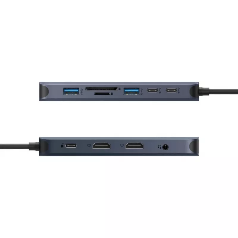 Targus HD4006GL kannettavan telakka/porttitoistin USB 3.2 Gen 2 (3.1 Gen 2) Type-C musta