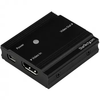 StarTech.com HDMI-signaalinvahvistin - HDMI-jatko - 4K 60Hz, 3840 x 2160 pikseliä, AV-toistin, 35 m, musta, HDCP