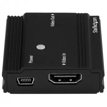 StarTech.com HDMI-signaalinvahvistin - HDMI-jatko - 4K 60Hz, 3840 x 2160 pikseliä, AV-toistin, 35 m, musta, HDCP