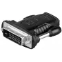Microconnect HDM19F24 kaapeliadapteri HDMI Type-A - DVI-D Dual Link (24+1 Pin) musta