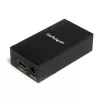 StarTech.com HDMI tai DVI - DisplayPort aktiivinen muunnin, aktiivinen videomuunnin, virta, musta, teräs, CE, FCC, RoHS, 1920 x 1200 pikseliä