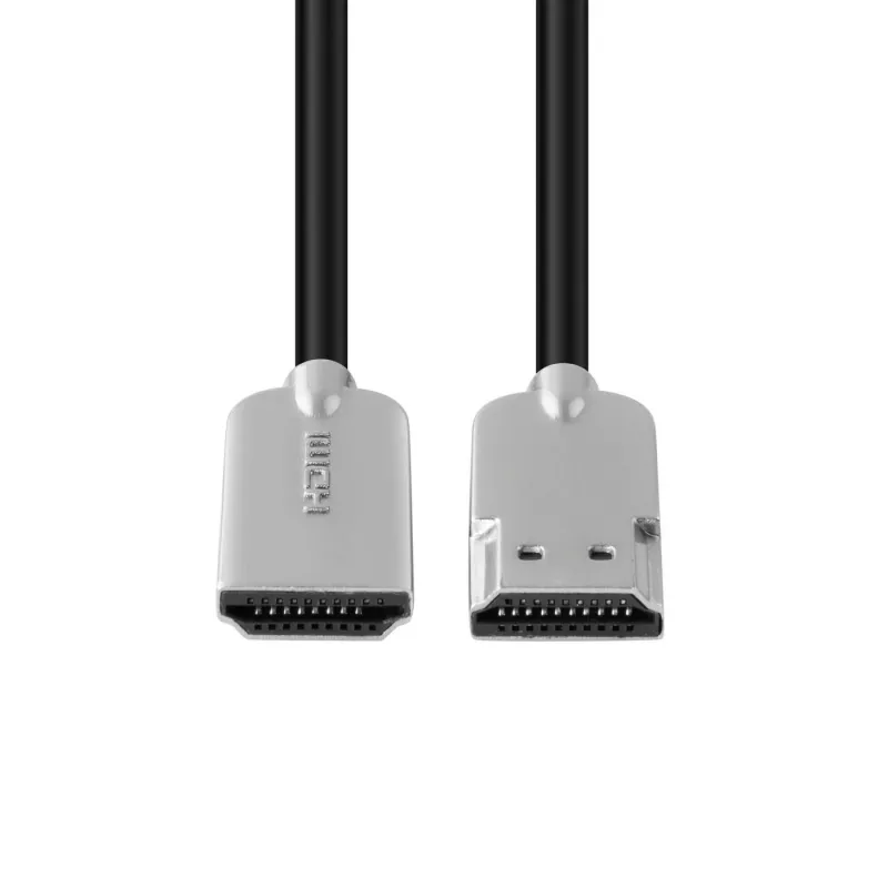 Microconnect HDMISUPERSLIM2M HDMI-kaapeli 2 m HDMI Type-A (Standard) musta, metallinen
