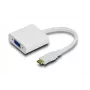 MicroConnect HDMIVGA HDMI Mini (tyyppi C) – VGA -sovitin, M-F, valkoinen