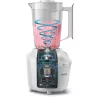Pöytäblenderi Philips HR2041/00 — 450 W, 1,9 L muovisäiliö, ruostumattomat terät, valkoinen