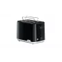 Leivänpaahdin BRAUN HT1010BK — 2 viipaletta, 900 W, musta, muovirunko, rako 132×35×119 mm