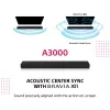 Soundbar Sony HT-A3000 musta 3.1 kanavaa 250 W
