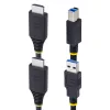 StarTech.com 1,8 m HDMI- ja USB 5 Gbit/s KVM-kaapeli, 4K 60Hz, HDMI 2.0 ja USB -yhdistelmäkaapeli KVM-kytkimille