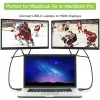 Techly sovitinkaapeli USB-C uros HDMI 2.0 4K uros 2 m musta