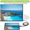 Techly sovitinkaapeli USB-C uros HDMI 2.0 4K uros 2 m musta