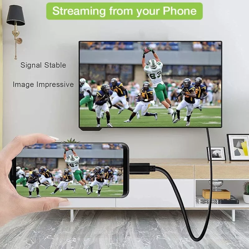 Techly sovitinkaapeli USB-C uros HDMI 2.0 4K uros 2 m musta