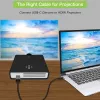 Techly sovitinkaapeli USB-C uros HDMI 2.0 4K uros 2 m musta