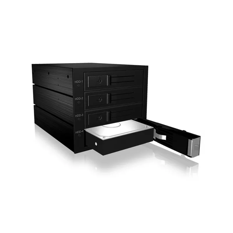 ICY BOX ICY BOX IB-564SSK - kotelo tallennusasemille tuulettimella - 3.5
