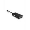 ICY BOX IB-AC1032 Mini DisplayPort DVI-D + VGA (D-Sub) + HDMI musta