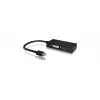 ICY BOX IB-AC1032 Mini DisplayPort DVI-D + VGA (D-Sub) + HDMI musta