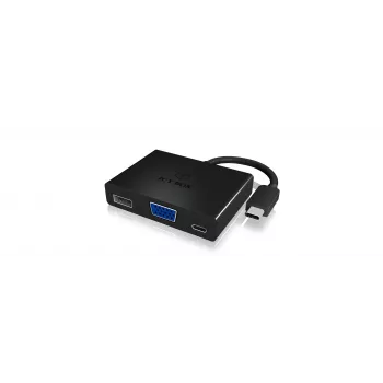 ICY BOX IB-DK4032-CPD USB-C - VGA-moniportsovitin