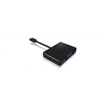 ICY BOX IB-DK4032-CPD USB-C - VGA-moniportsovitin