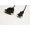 Microconnect IBM029B sarjakaapeli musta 3 m DB9 DB25