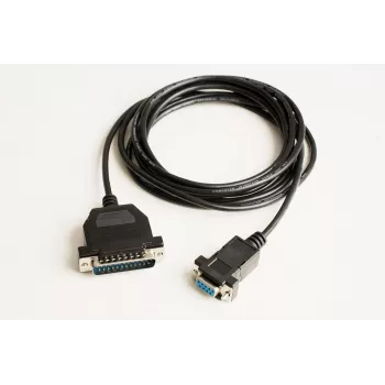 Microconnect IBM029B sarjakaapeli musta 3 m DB9 DB25