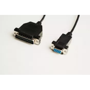 Microconnect IBM029B-1,8 sarjakaapeli musta 1,8 m DB-9 DB-25