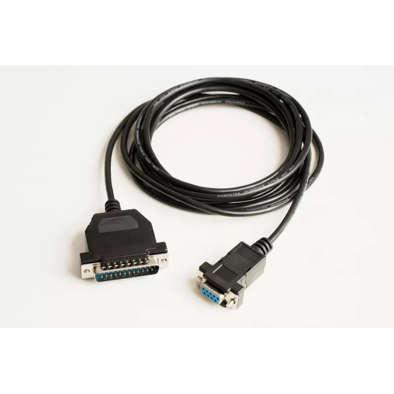 Microconnect IBM029B-1,8 sarjakaapeli musta 1,8 m DB-9 DB-25