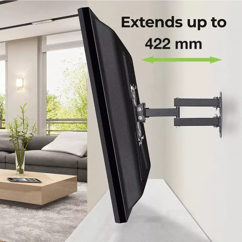 Techly 32-55 inch yleiskiinnike LCD-TV seinälle musta