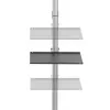 Techly ICA-TR32 TV-teline/jalusta 177,8 cm (70 inch) hopea