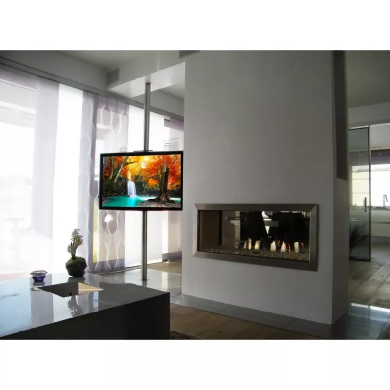 Techly ICA-TR32 TV-teline/jalusta 177,8 cm (70 inch) hopea