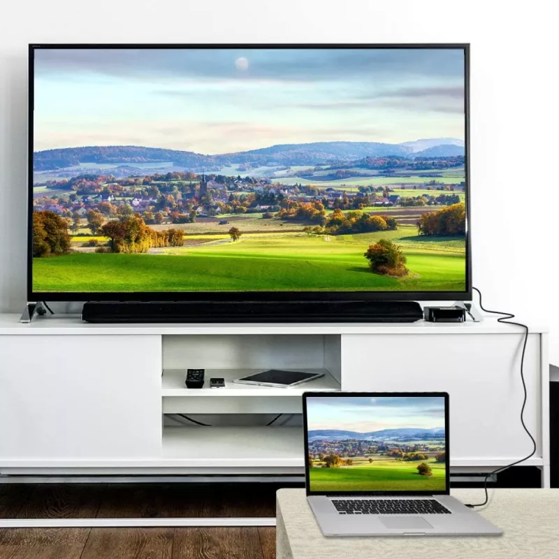 Techly muunninkaapeli 1m DisplayPort - HDMI 1.2 4K ICOC DSP-H12-010