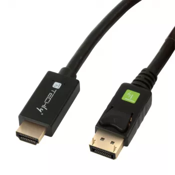Techly muunninkaapeli 2m DisplayPort - HDMI 1.2 4K ICOC DSP-H12-020