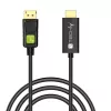 Techly muunninkaapeli 2m DisplayPort - HDMI 1.2 4K ICOC DSP-H12-020