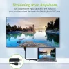 Techly ICOC-HDMI-DP12A HDMI-DisplayPort-sovitin USB-virralla, 4K 30 Hz