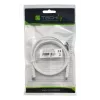 Techly ICOC-MU4-20G240W2 USB-kaapeli USB4 Gen 2x2 2 m USB C valkoinen
