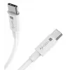 Techly ICOC-MU4-20G240W2 USB-kaapeli USB4 Gen 2x2 2 m USB C valkoinen