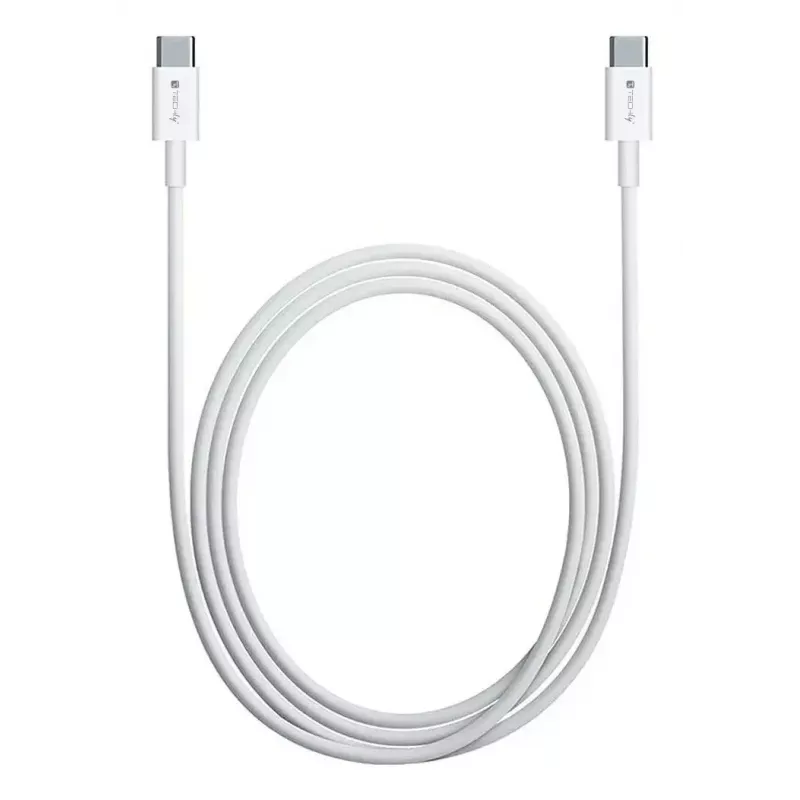 Techly ICOC-MU4-40G240W1 USB-kaapeli USB4 Gen 3x2 1 m USB C valkoinen