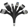 Techly ICOC-USBC-VGA videokaapeli-sovitin 0,12 m USB Type-C VGA (D-Sub)