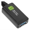 Techly ICUR3050G USB-kaapeli USB 3.2 Gen 1 (3.1 Gen 1) 5 m USB-A musta