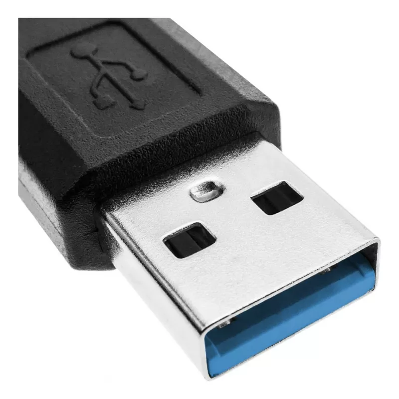 Techly ICUR3050G USB-kaapeli USB 3.2 Gen 1 (3.1 Gen 1) 5 m USB-A musta