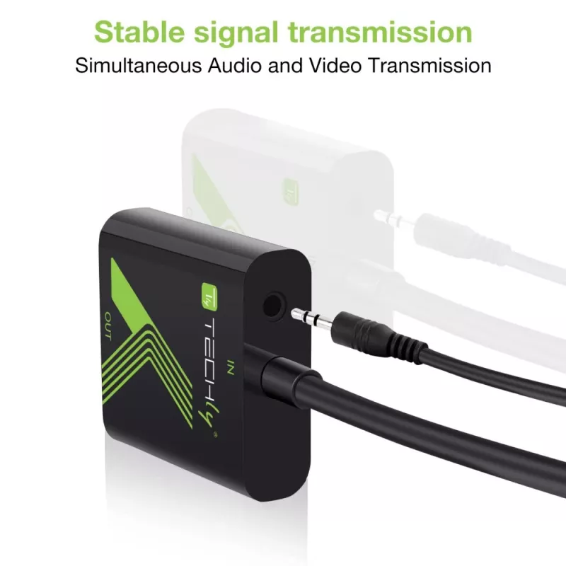 Techly kaapelikonvertterisovitin HDMI-VGA äänellä IDATA HDMI-VGA2A