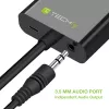 Techly kaapelisovitin konvertteri HDMI-VGA Micro USB:lla ja äänellä IDATA HDMI-VGA2AU