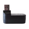 Techly IUSB3-HUB3-ROTB USB-keskitin USB 3.2 Gen 1 (3.1 Gen 1) Type-A 5000 Mbit/s musta