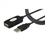 Techly aktiivinen jatkokaapeli USB 2.0 Hi-Speed 10 m IUSB-REP10TY
