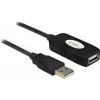 Techly aktiivinen jatkokaapeli USB 2.0 Hi-Speed 10 m IUSB-REP10TY