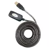 Techly aktiivinen jatkokaapeli USB 2.0 Hi-Speed 10 m IUSB-REP10TY