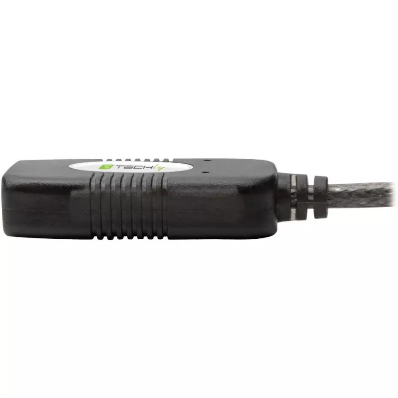 Techly aktiivinen jatkokaapeli USB 2.0 Hi-Speed 10 m IUSB-REP10TY
