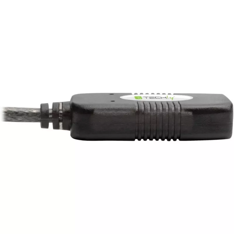 Techly aktiivinen jatkokaapeli USB 2.0 Hi-Speed 10 m IUSB-REP10TY