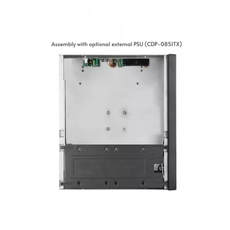 Chieftec IX-06B-OP tietokonekotelo Small Form Factor (SFF) musta